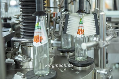 Three Sides Sticker Labeling Machine